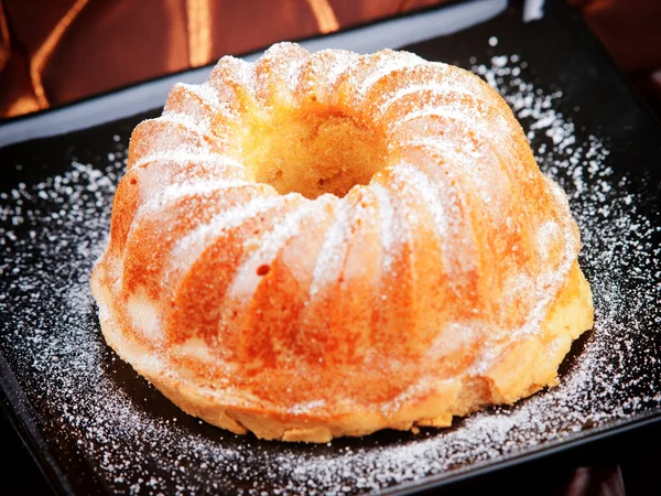 Zoete vanille cake — Stockfoto