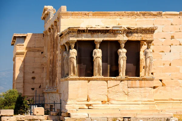 Erechtheion en la Acrópolis, Atenas —  Fotos de Stock