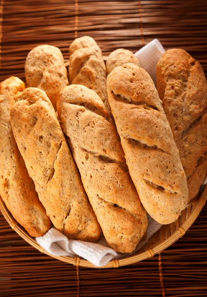 Verse zelfgemaakte stokbrood — Stockfoto