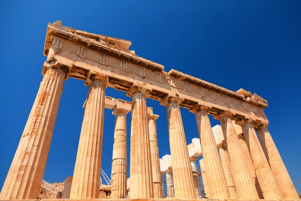 Partenón en la Acrópolis, Atenas — Foto de Stock