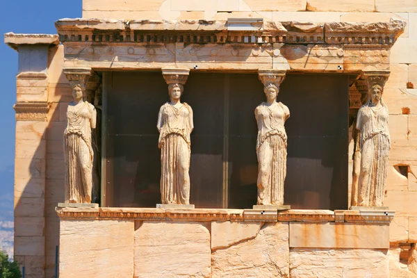 Erechteion en la Acrópolis, Atenas —  Fotos de Stock