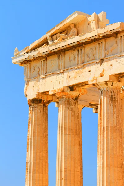 Parthenon an der Akropolis, Athen — Stockfoto