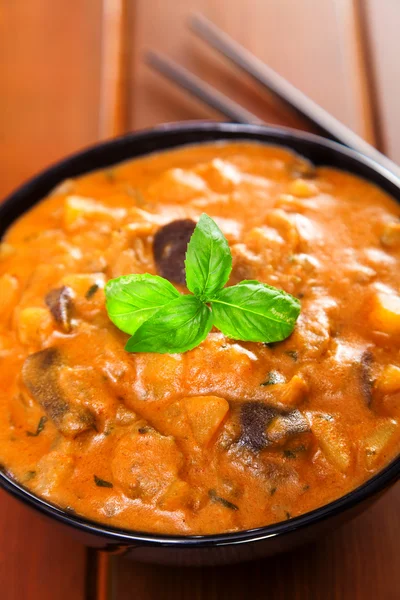 Vegetarian thai curry — Stock Photo, Image
