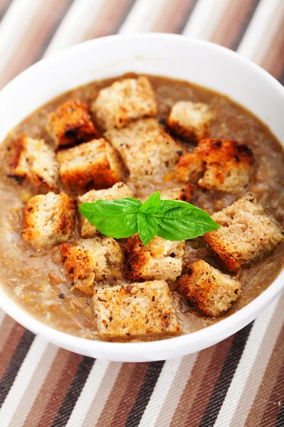 Sopa de lentejas italiana — Foto de Stock