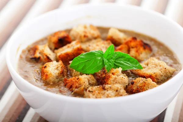 Zuppa di lenticchie italiane — Foto Stock