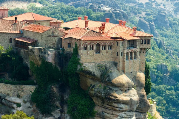 Mănăstirile Meteora Clifftop — Fotografie, imagine de stoc