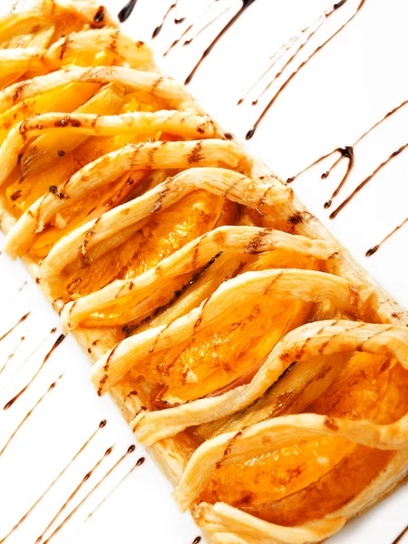 Crispy apple tart — Stock Photo, Image