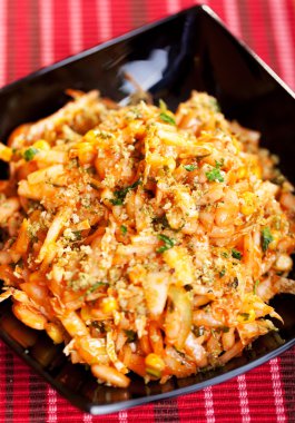 beyaz fasulye salatası