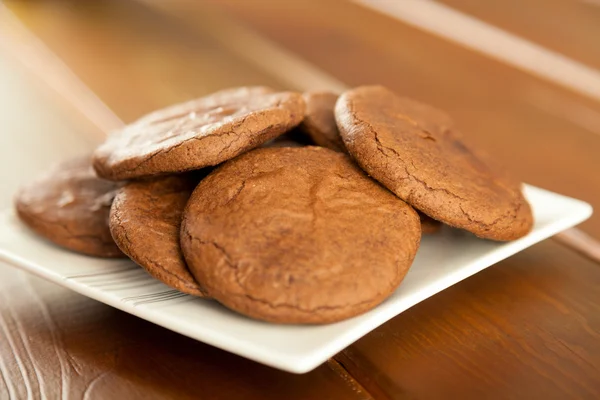 Homemade chocolate cookies — Stock Photo, Image