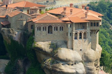 Meteora Clifftop Monasteries clipart
