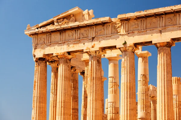 Partenón en la Acrópolis, Atenas — Foto de Stock