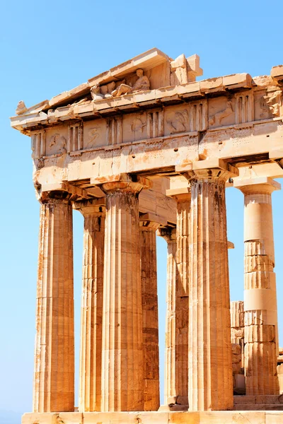 Partenón en la Acrópolis, Atenas — Foto de Stock