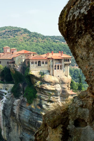 Biara Meteora Clifftop — Stok Foto