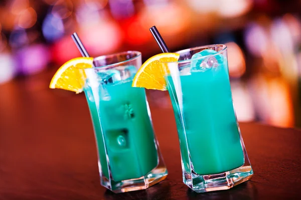 Mare blu profondo Cocktail — Foto Stock