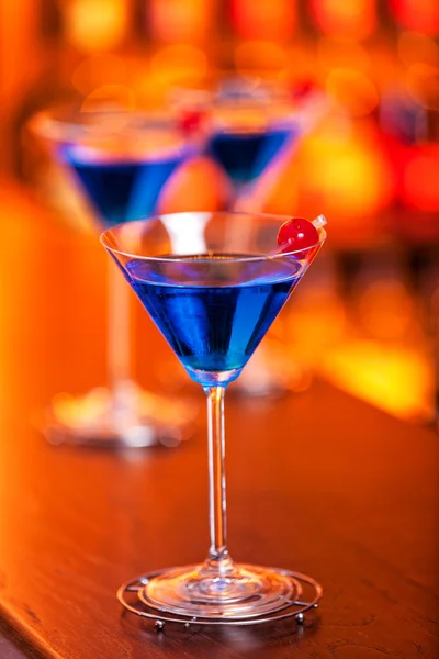 Colección de cócteles - Blue Martini —  Fotos de Stock