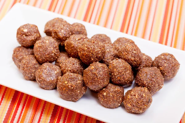 Homemade chocolate candies — Stock Photo, Image