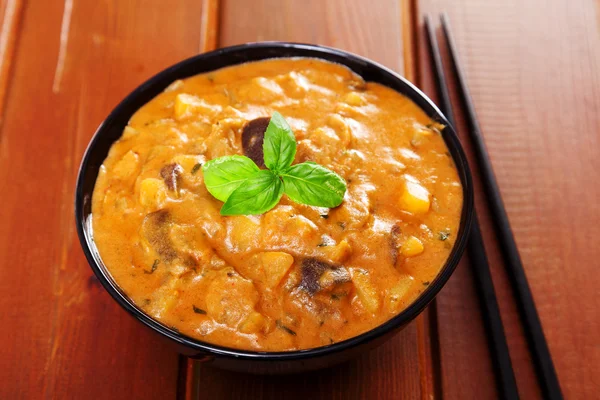 Vegetarian thai curry — Stock Photo, Image