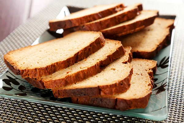 Pan en rodajas hecho en casa — Foto de Stock