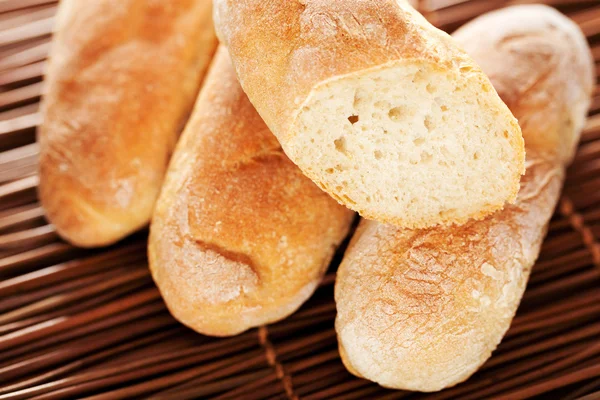 Homemade fresh baguettes — Stock Photo, Image