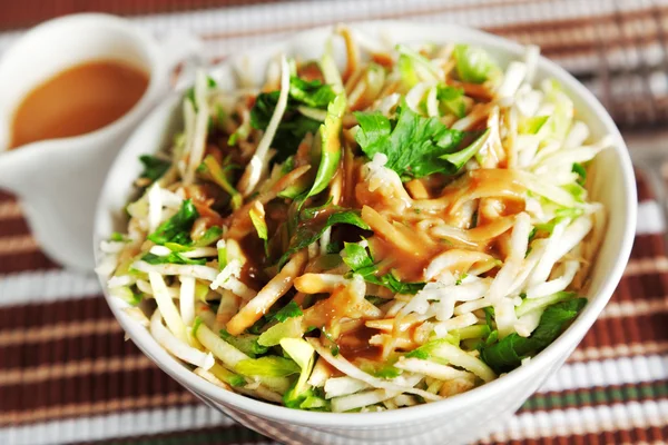 Selderij salade met courgette — Stockfoto