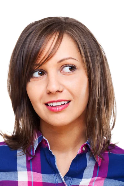 Young woman looking away — Stock Photo, Image