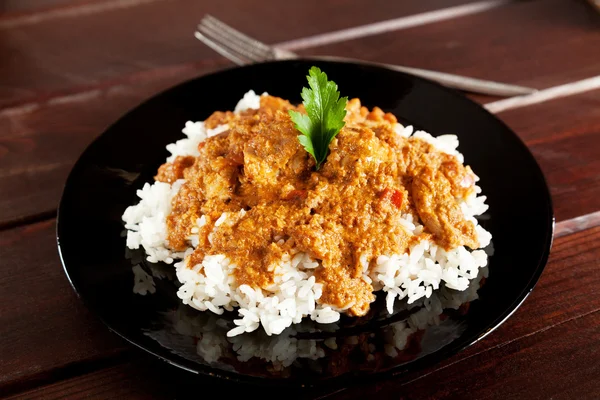 Indian Butter Chicken — Stock Photo, Image