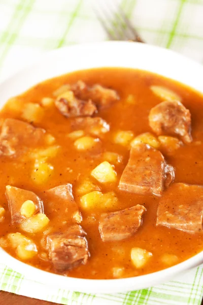 Veal tongue stew — Stock Photo, Image