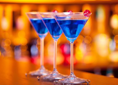 Kokteyller Collection - mavi Martini