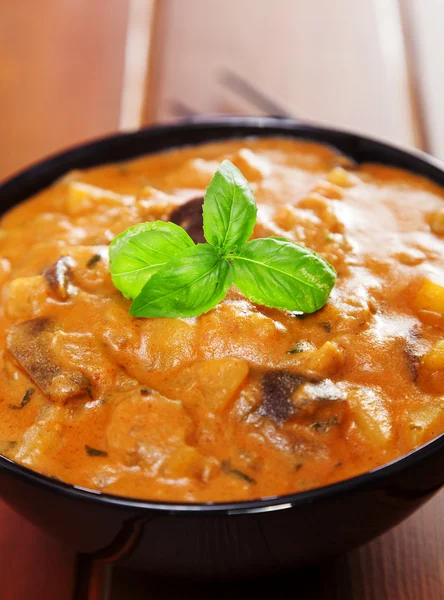 Vegetarian thai curry — Stock Photo, Image