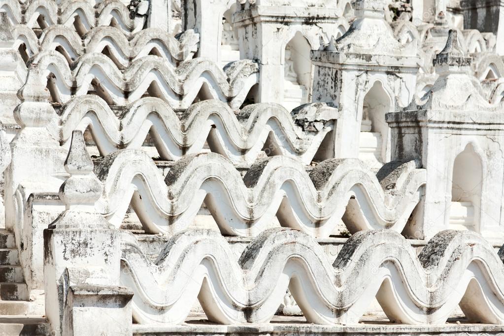 Hsinbyume pagoda, Mingun, Myanmar