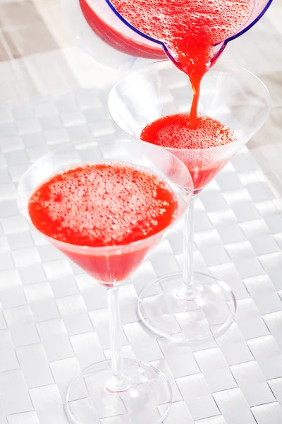 Cocktails kollektion - Strawberry Daiquiri — Stockfoto