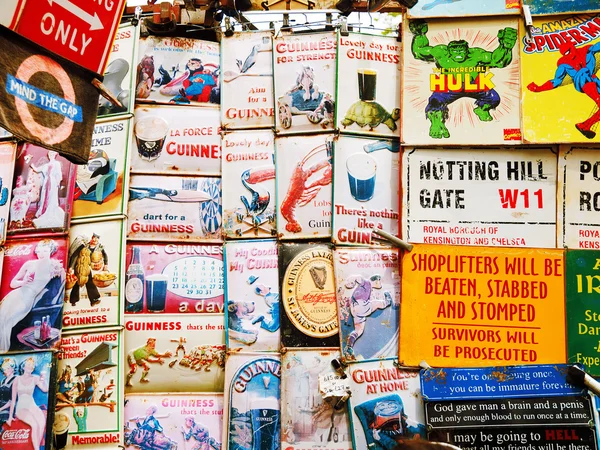 Portobello markt, Londen — Stockfoto