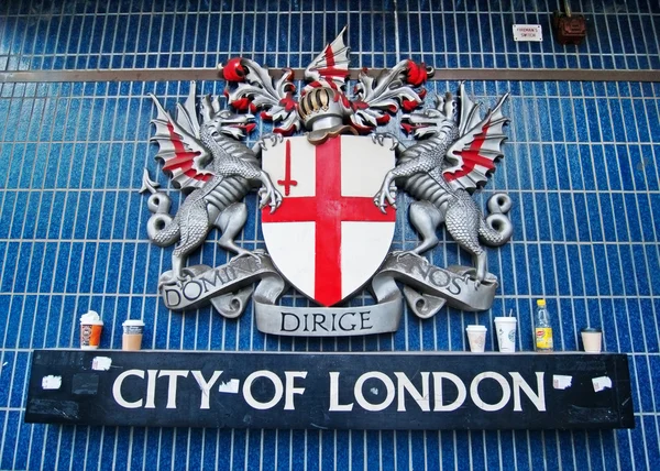 Emblème de la Ville de Londres — Photo