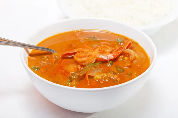 Thailändsk röd curry — Stockfoto