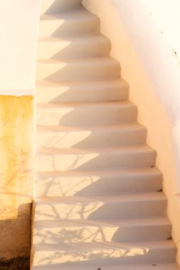 Oia, Santorini Beyaz villa evde