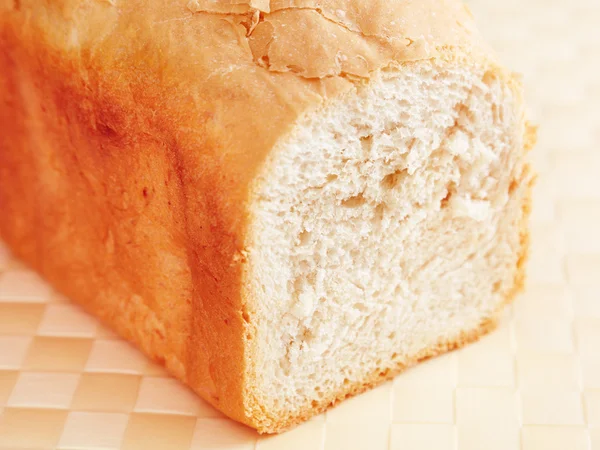 Zelfgebakken brood close-up — Stockfoto