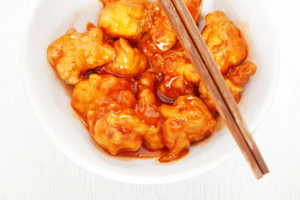 中国の甘酸っぱいの鶏 — ストック写真