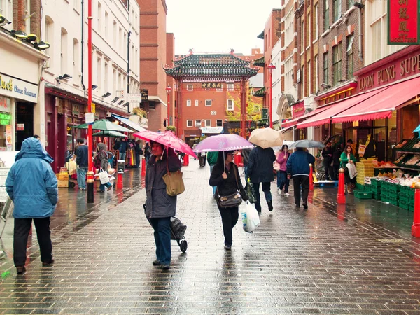 Chinatown in London, England — Stock Photo, Image