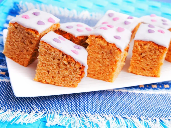 Caramel cake dessert — Stock Photo, Image