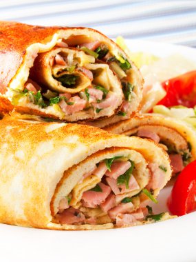 Jambon ile tuzlu kek