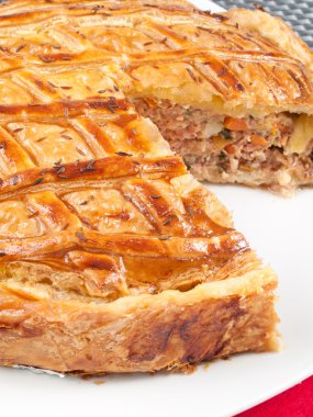 Quiche et ve havuç ile