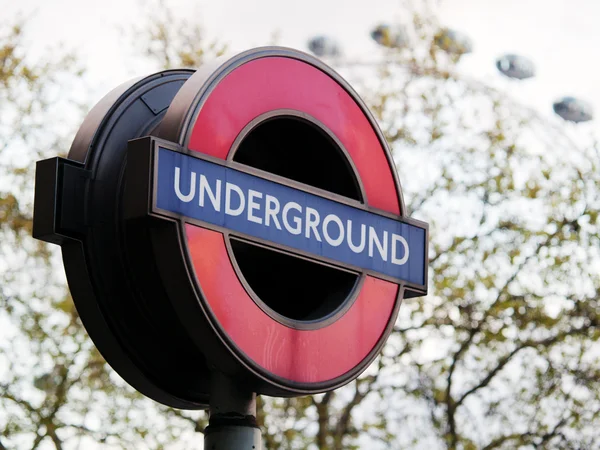 Westminster Underground Schild, London — Stockfoto