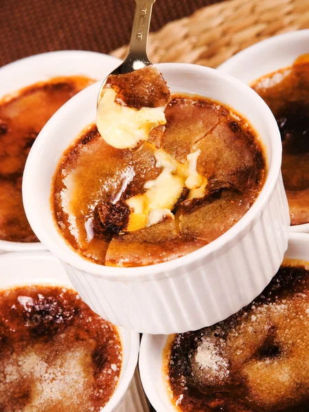 Creme Brulee dessert — Stock Photo, Image