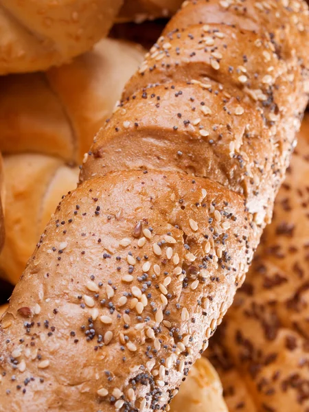 Homemade fresh baguettes — Stock Photo, Image