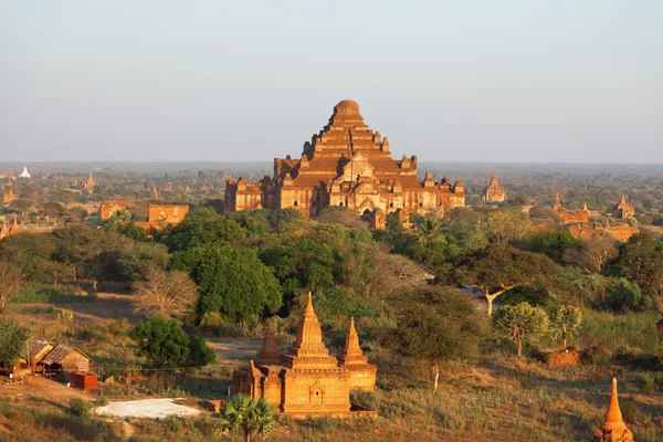 Horizonte de Bagan, Myanmar — Foto de Stock