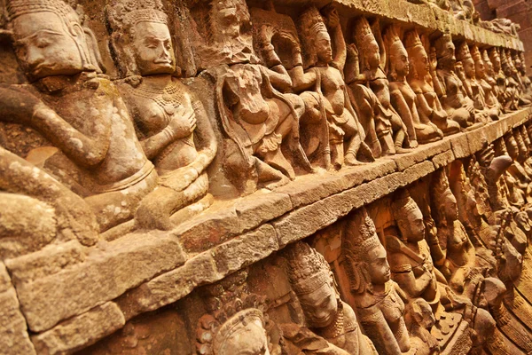 Terraza del Rey Leproso, Angkor Wat —  Fotos de Stock