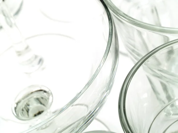 Cocktail glazen close-up — Stockfoto
