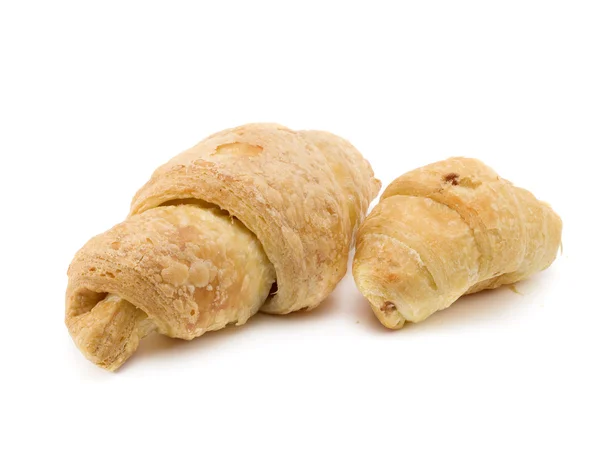 Due croissant al forno — Foto Stock