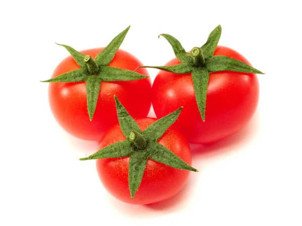 Tomates rojos de cereza — Foto de Stock