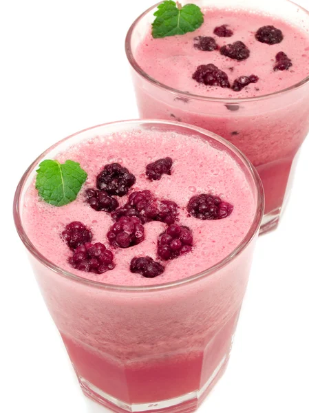 BlackBerry en druiven Smoothie — Stockfoto